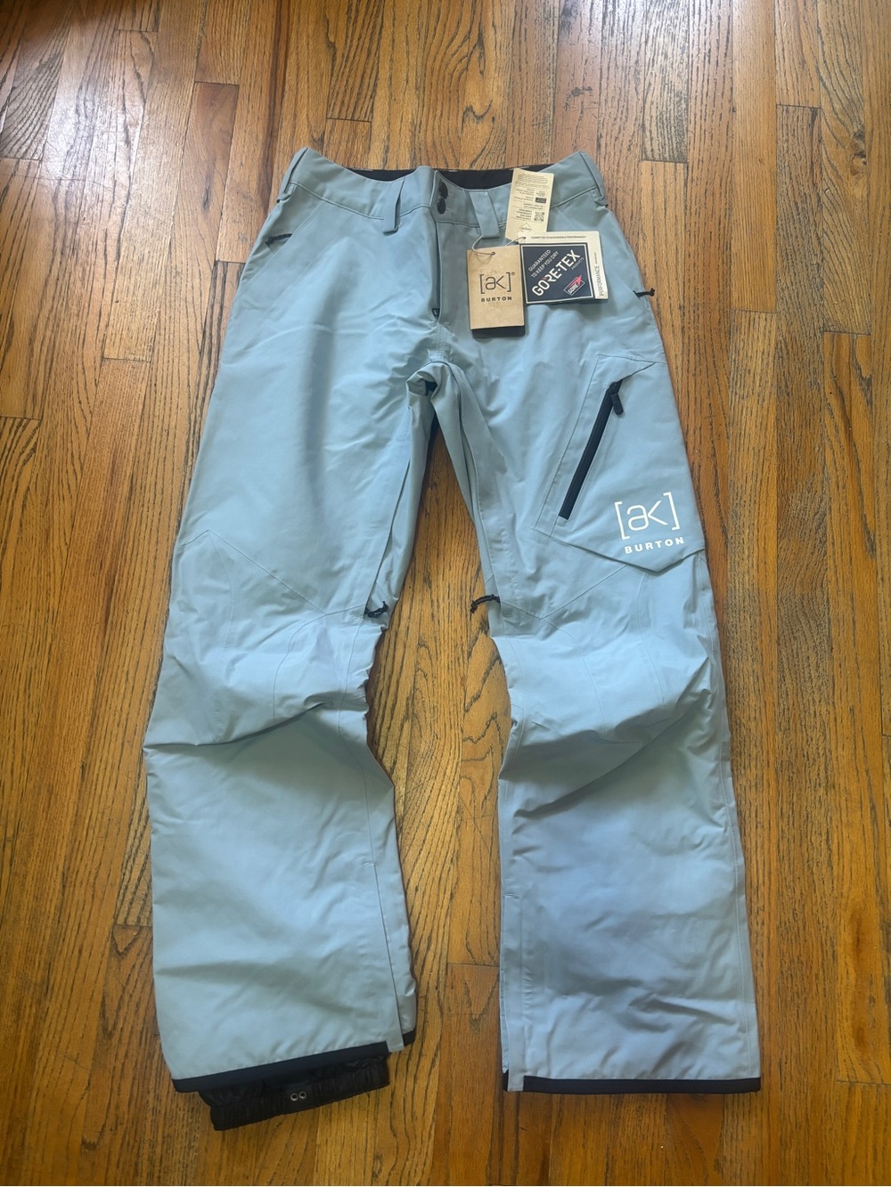 Men’s Burton ak Cyclic Goretex 2L Pants Sz Small (dusty Blue Color) $420 Retail